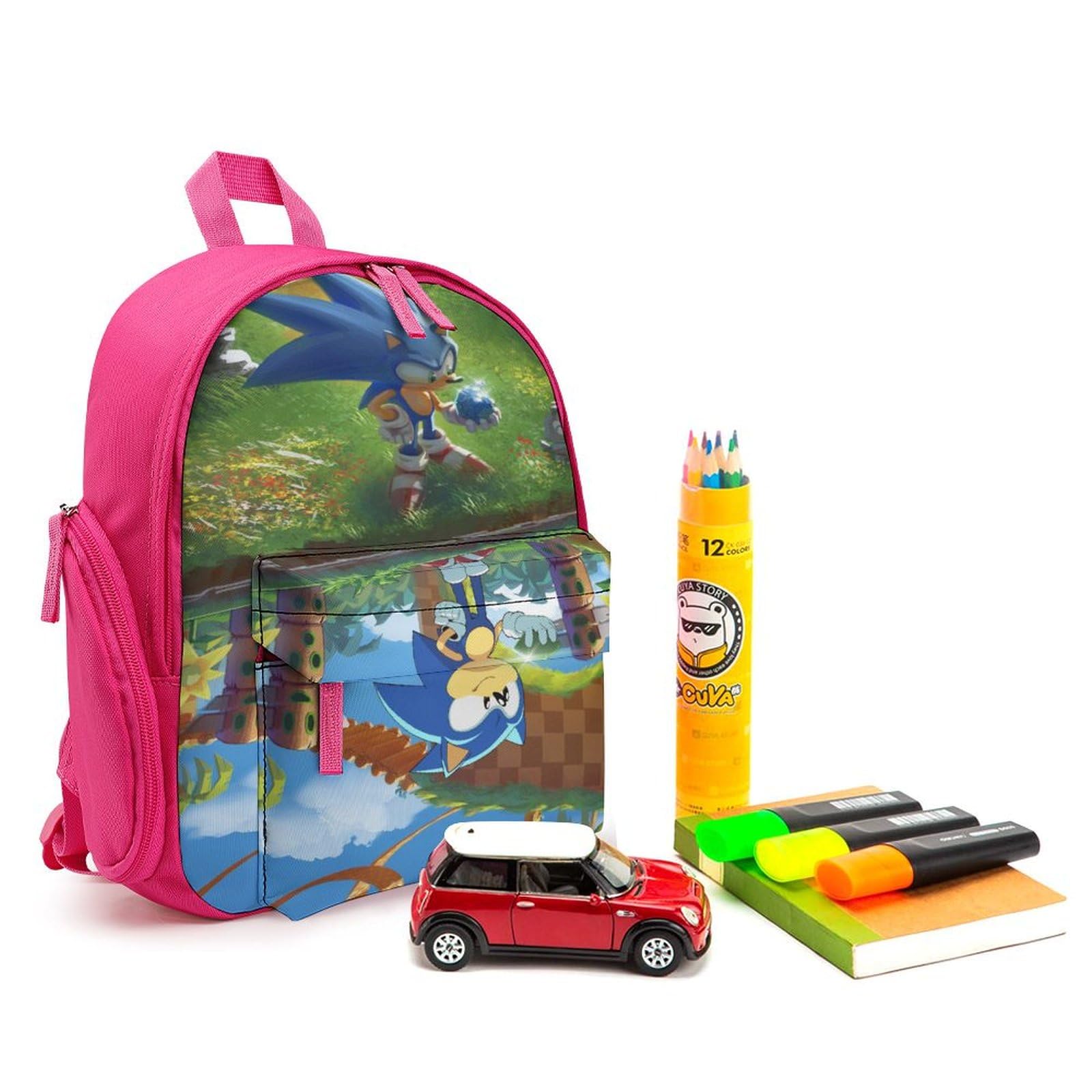 ソニック・ザ・ヘッジホッグ リュック通園通学お出かけ用幼稚園リック