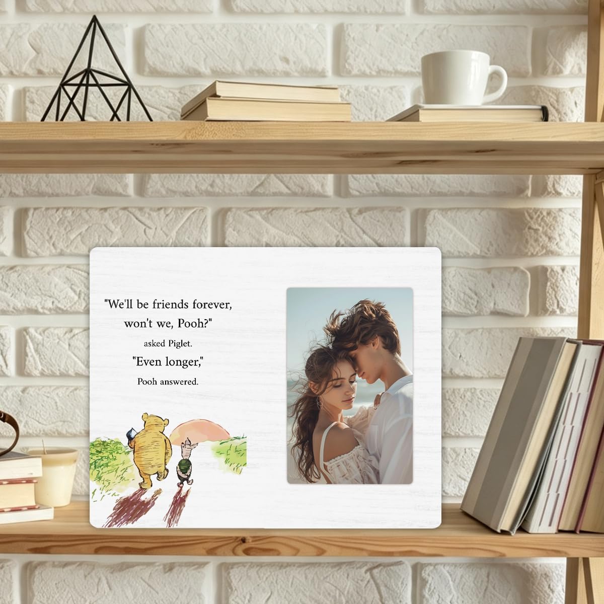 Cute Bear Nursery Picture Frame Baby Shower Decor for New Parents 04 image 5