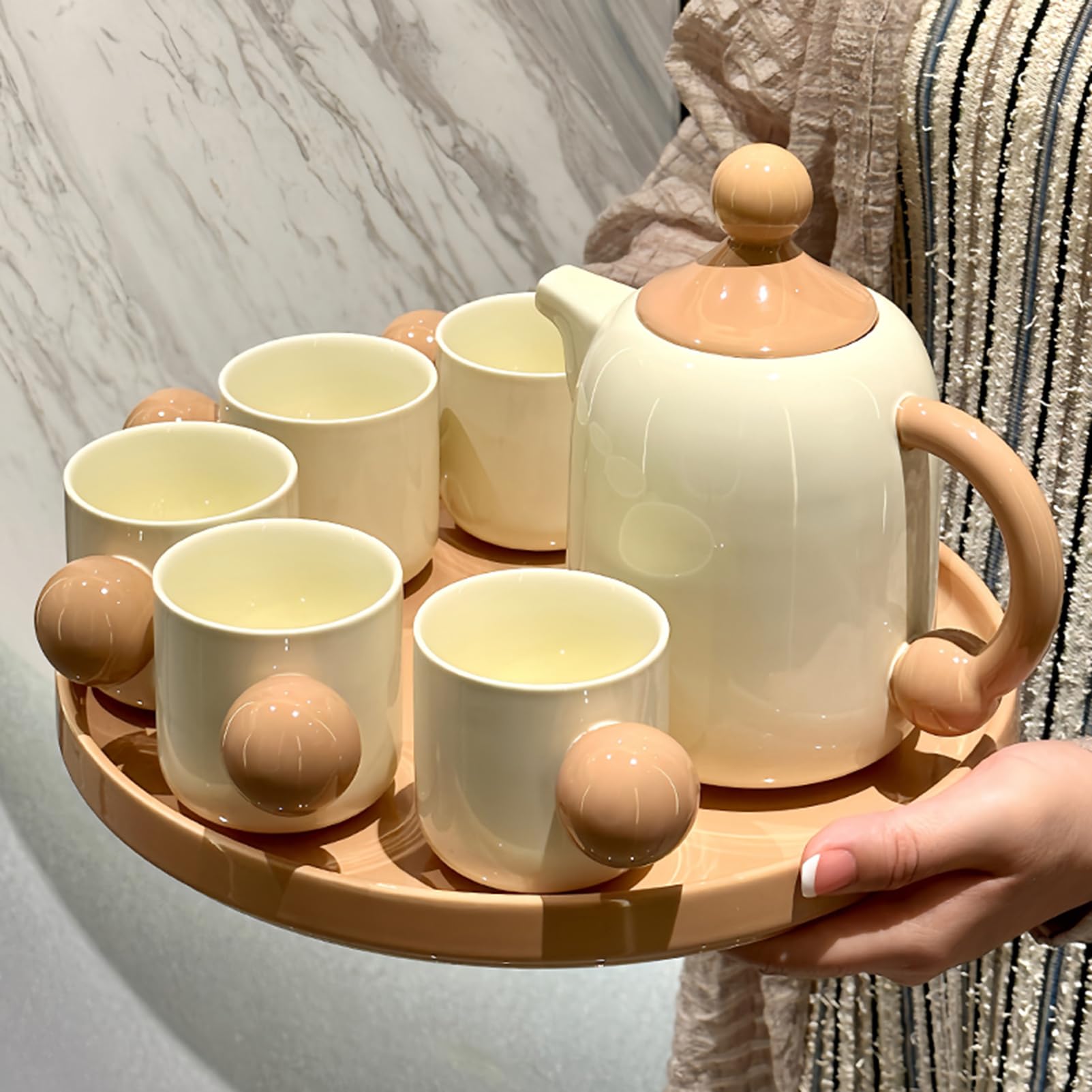 Tasses à café mignonnes et créatives en céramique design