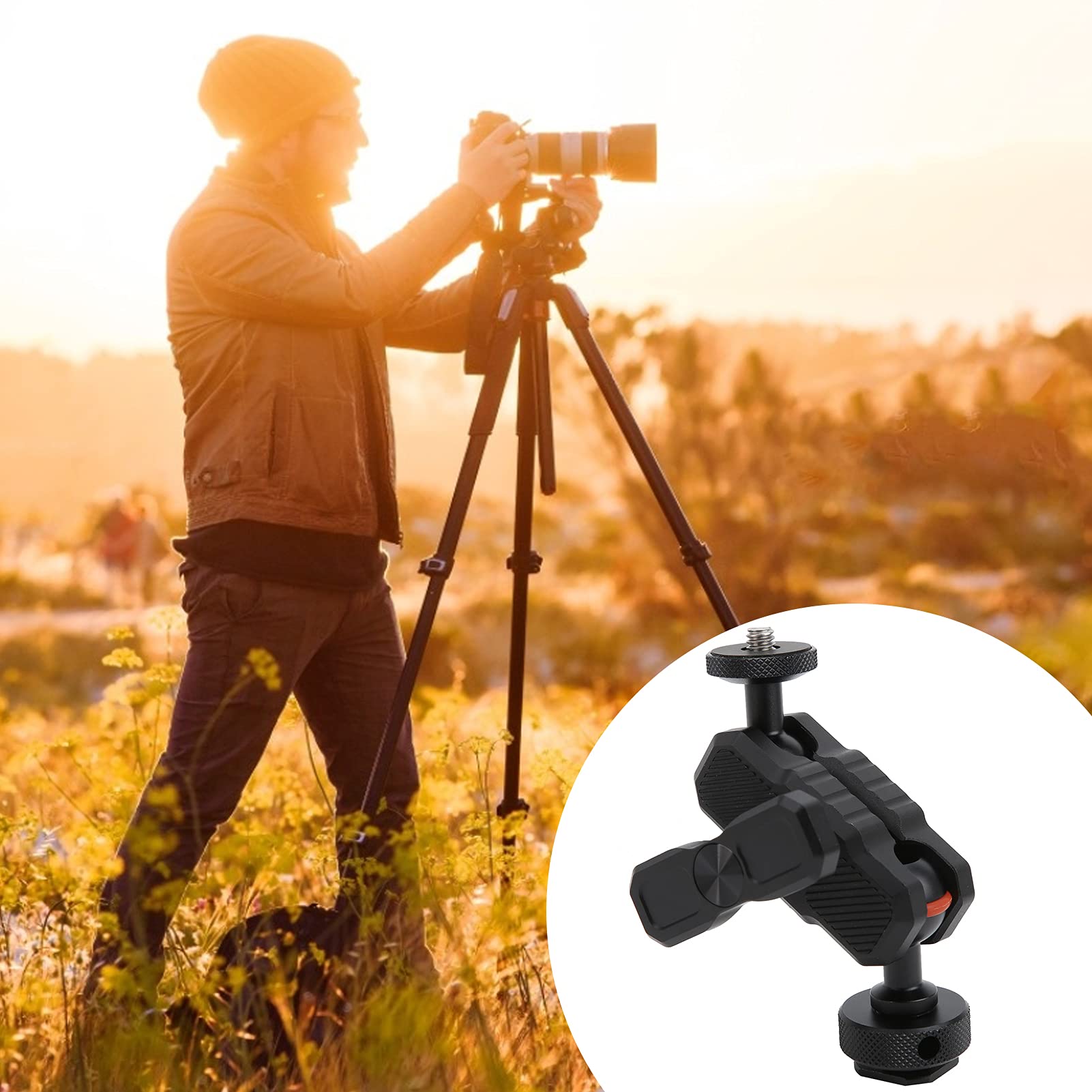 Braccio Magico a sgancio rapido, Braccio Magico a sgancio rapido a 360 ° Robusto Forte robustezza per riprese Video per la Fotografia