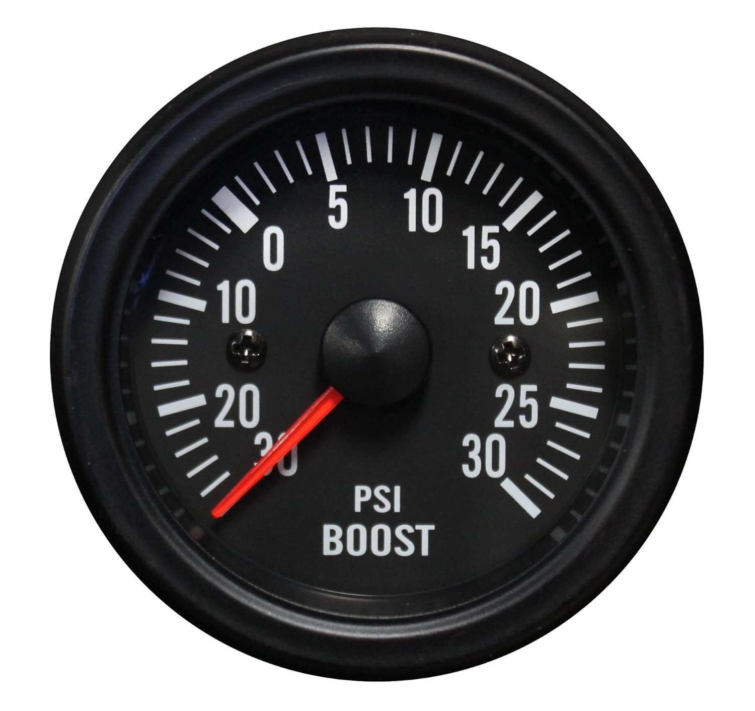 Boost Gauge- Waterproof Electrical White LED Performance Series 52mm (2 1/16)