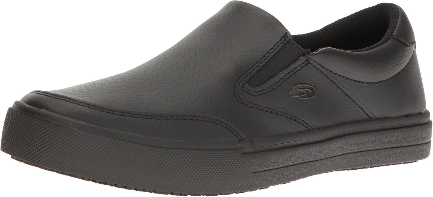 Dr. Scholl's Women's Teamwork Work Shoe, Black, 9 M US