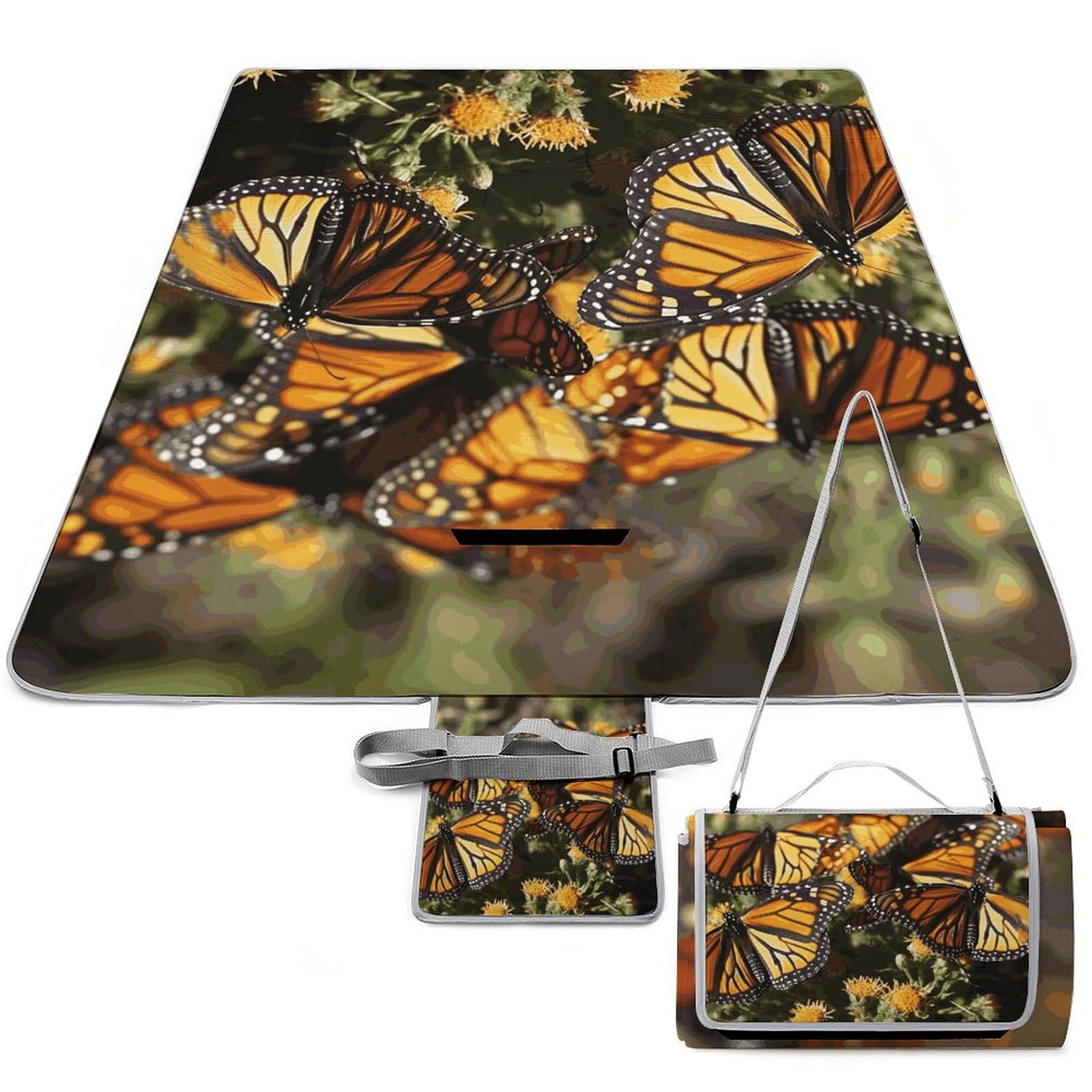 Couverture de pique-nique portable imperméable grand format pour randonnée et parc