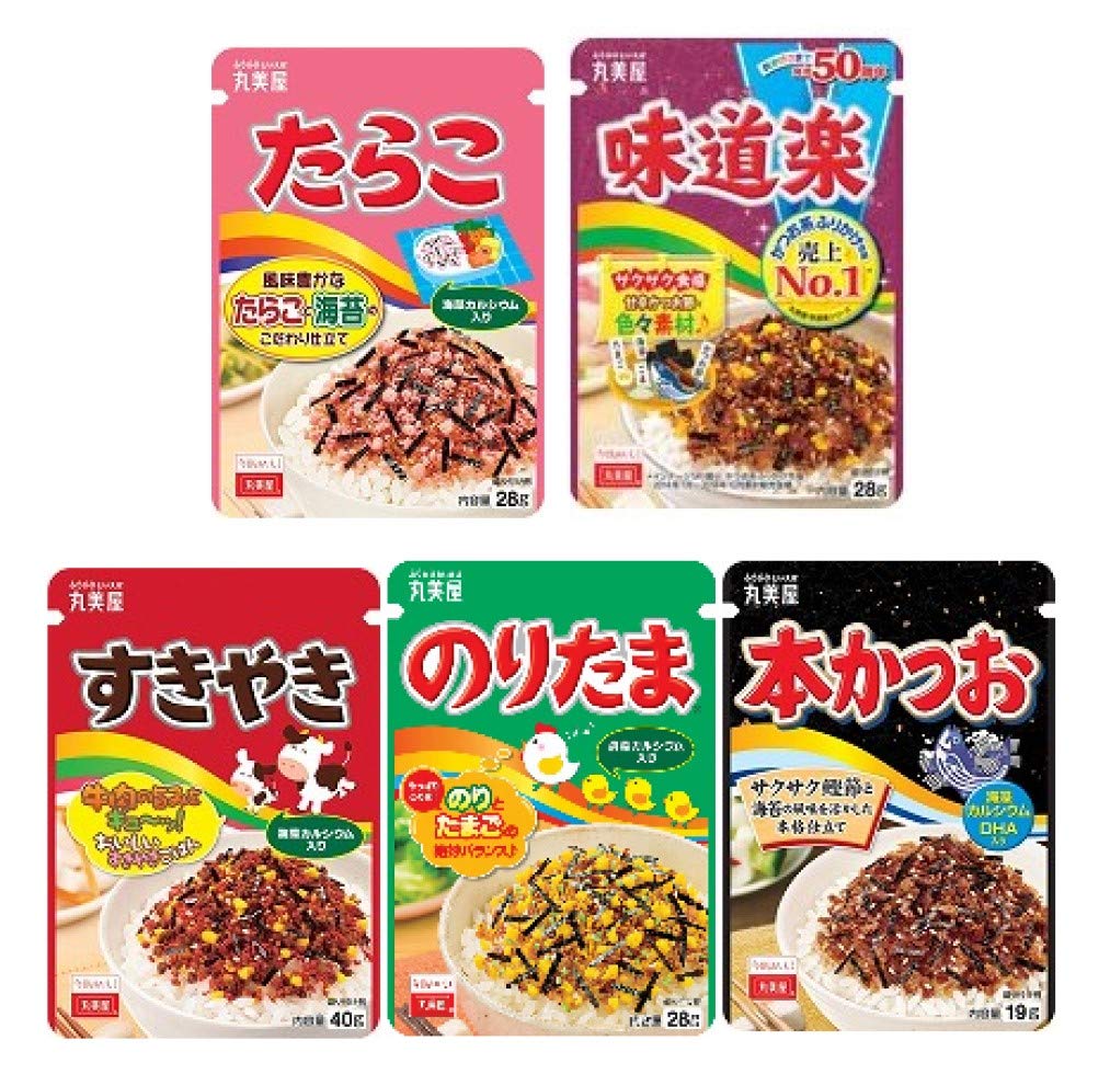 Marumiya Furikake Japanese Rice Seasonings (Dry type