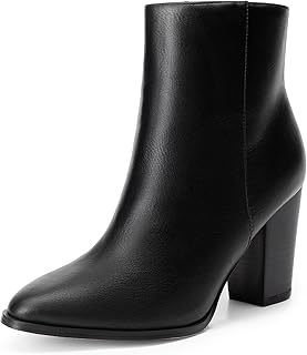 Women's Ankle Boots Chunky Block Heel Booties