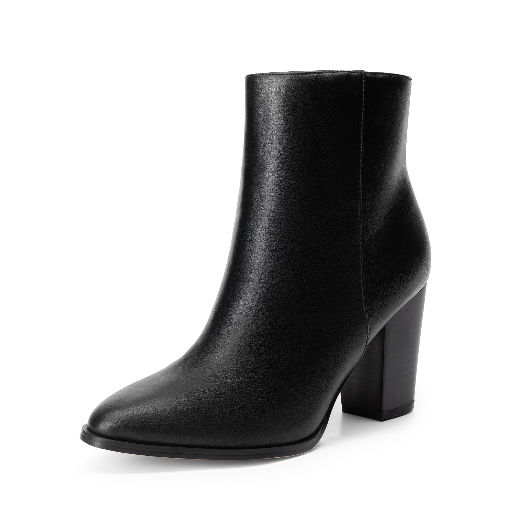 DREAM PAIRS Womens Ankle Boots Chunky Block Heel Booties