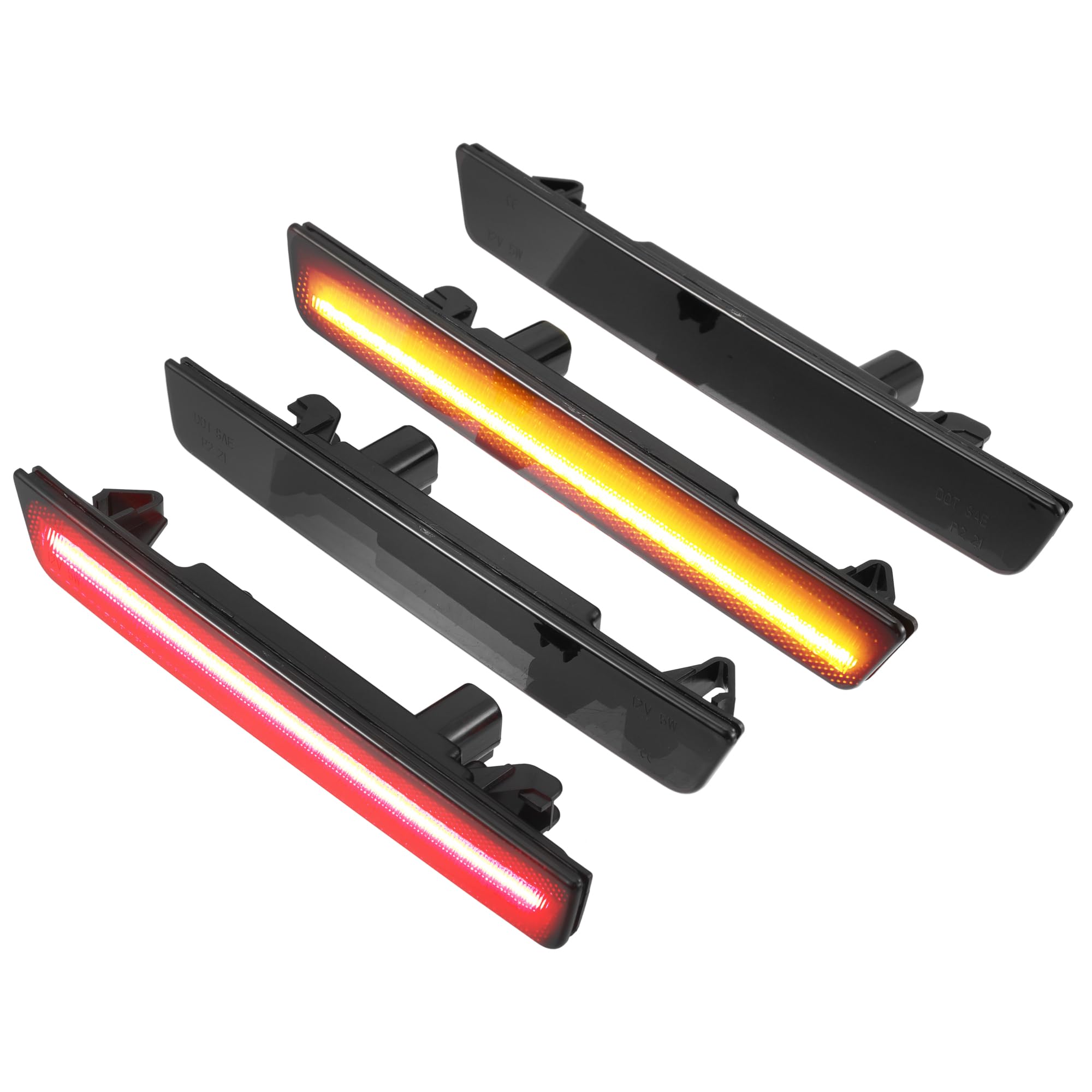 Amazon.com: A ABSOPRO LED Side Marker Light 68195788AB Front