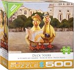 Puzzle de 100 pièces Eurographics - Carte illustrée du monde