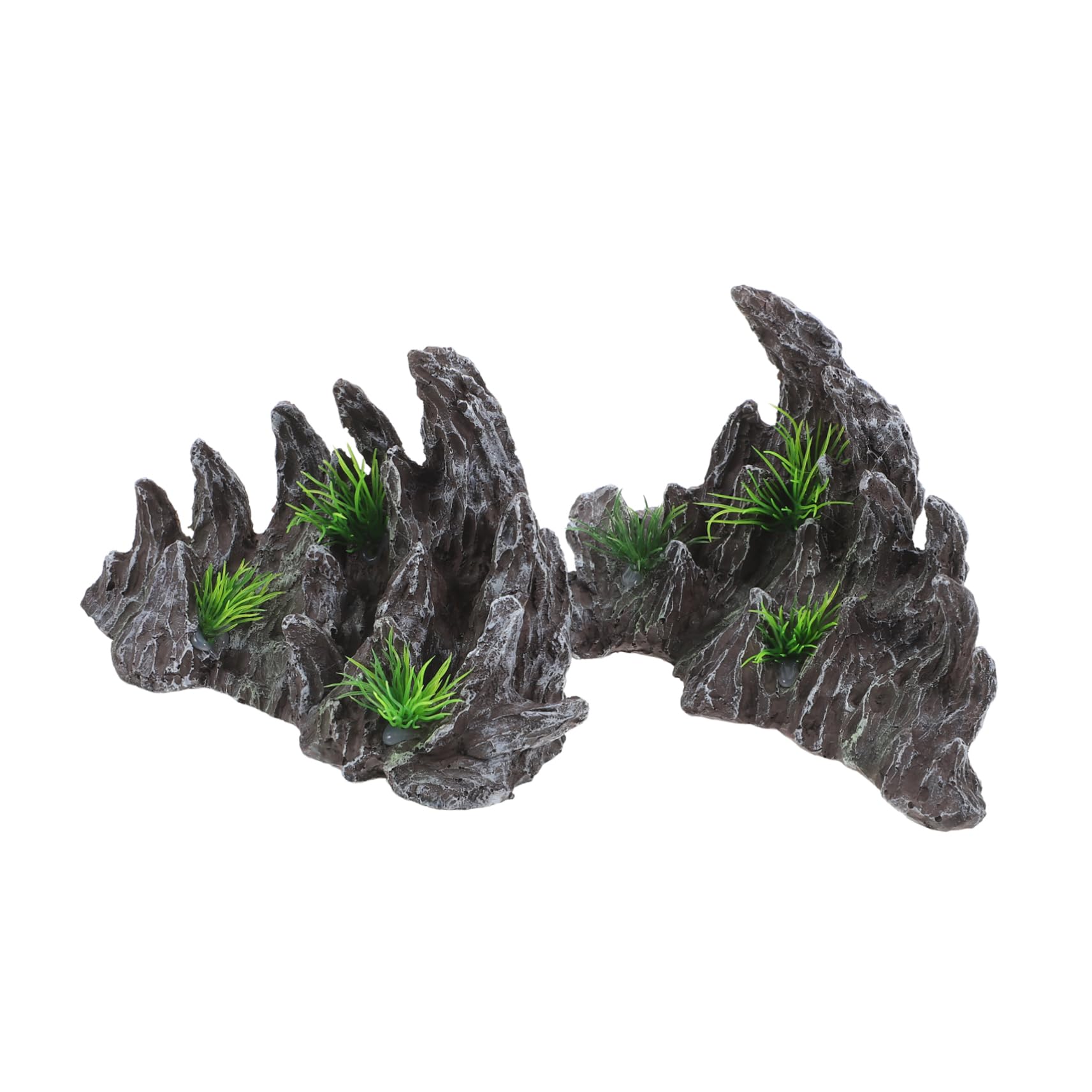 Simulation rockery ornement paysage pour créer un jardin d'intérieur apaisant