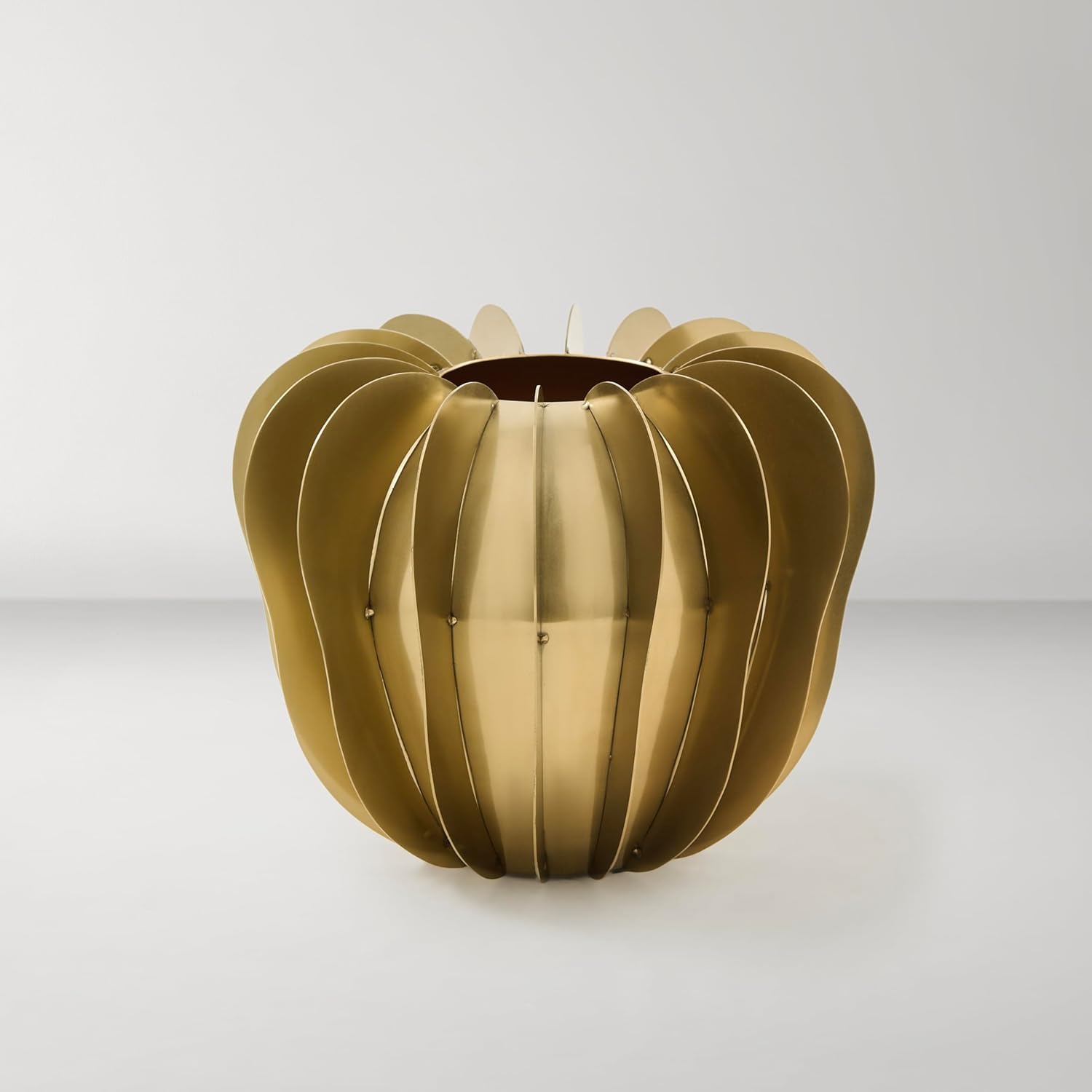 Z Gallerie Mezza Vase,Gold