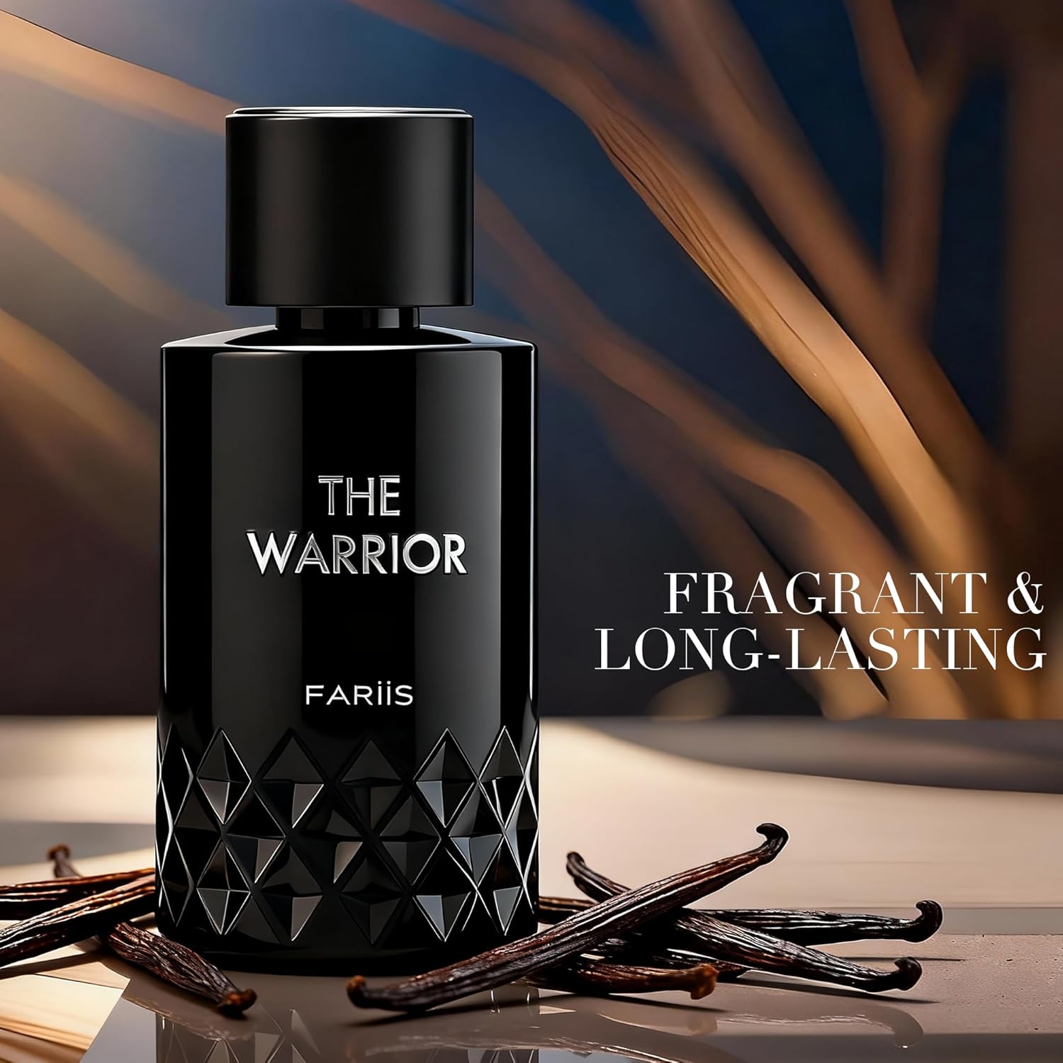A CENTER The Warrior Premium Men's Cologne | 100ml Long-Lasting Eau de Parfum | Bold Citrus Leather Fragrance | Valentine's Day Gift for Him