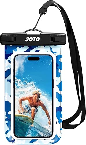 JOTO Funda impermeable universal para iPhone 11, Pro Max Xs Max XR X 8 7 6S Plus SE 2020, Galaxy S20 Ultra S20+ S10 Plus S10e S9 Plus S8Note 10+9,