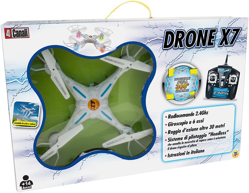 raggio d'azione del drone