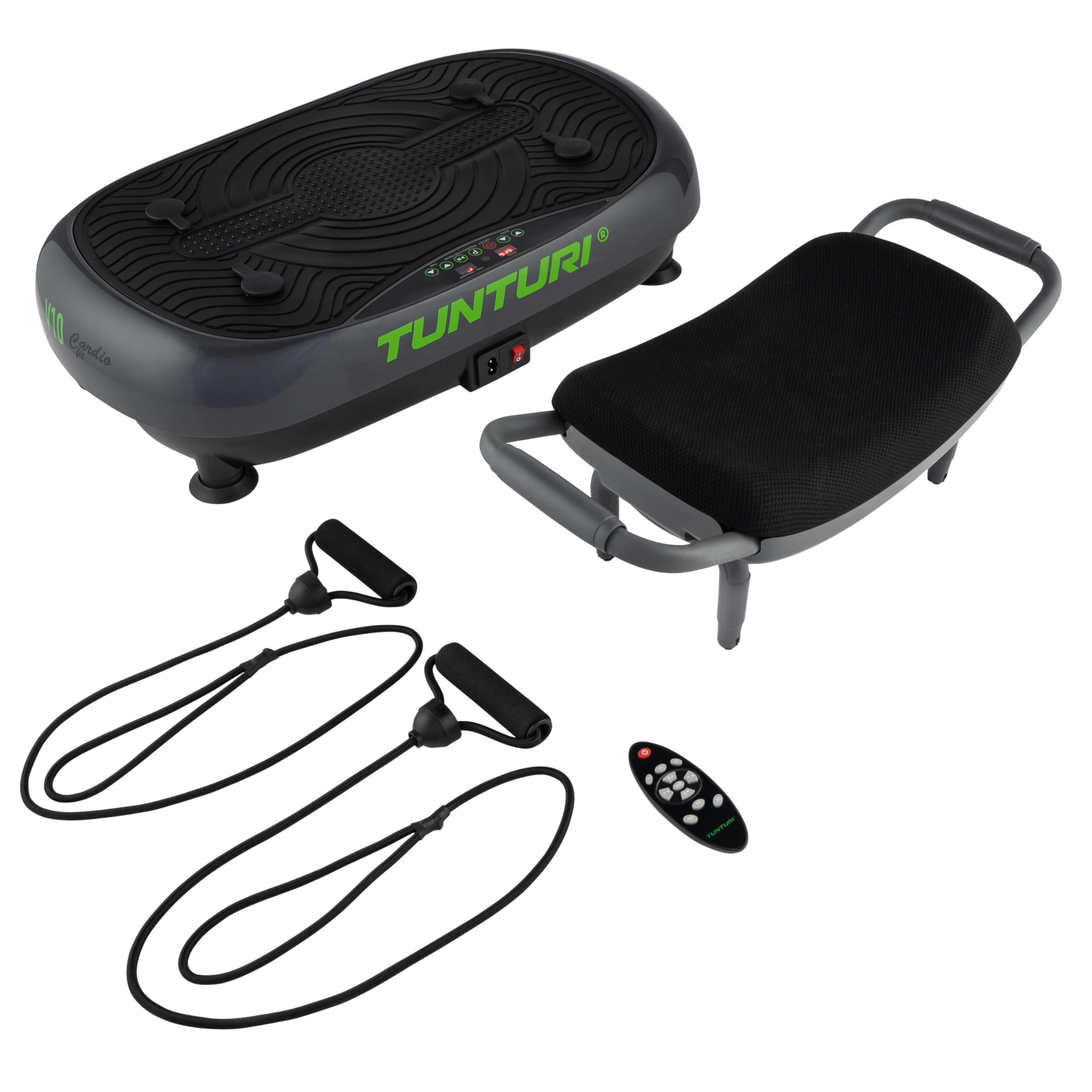 Tunturi Vibrationsplatte Cardio Fit V10 / V20 mit Schwingungen Under / oder Vibration