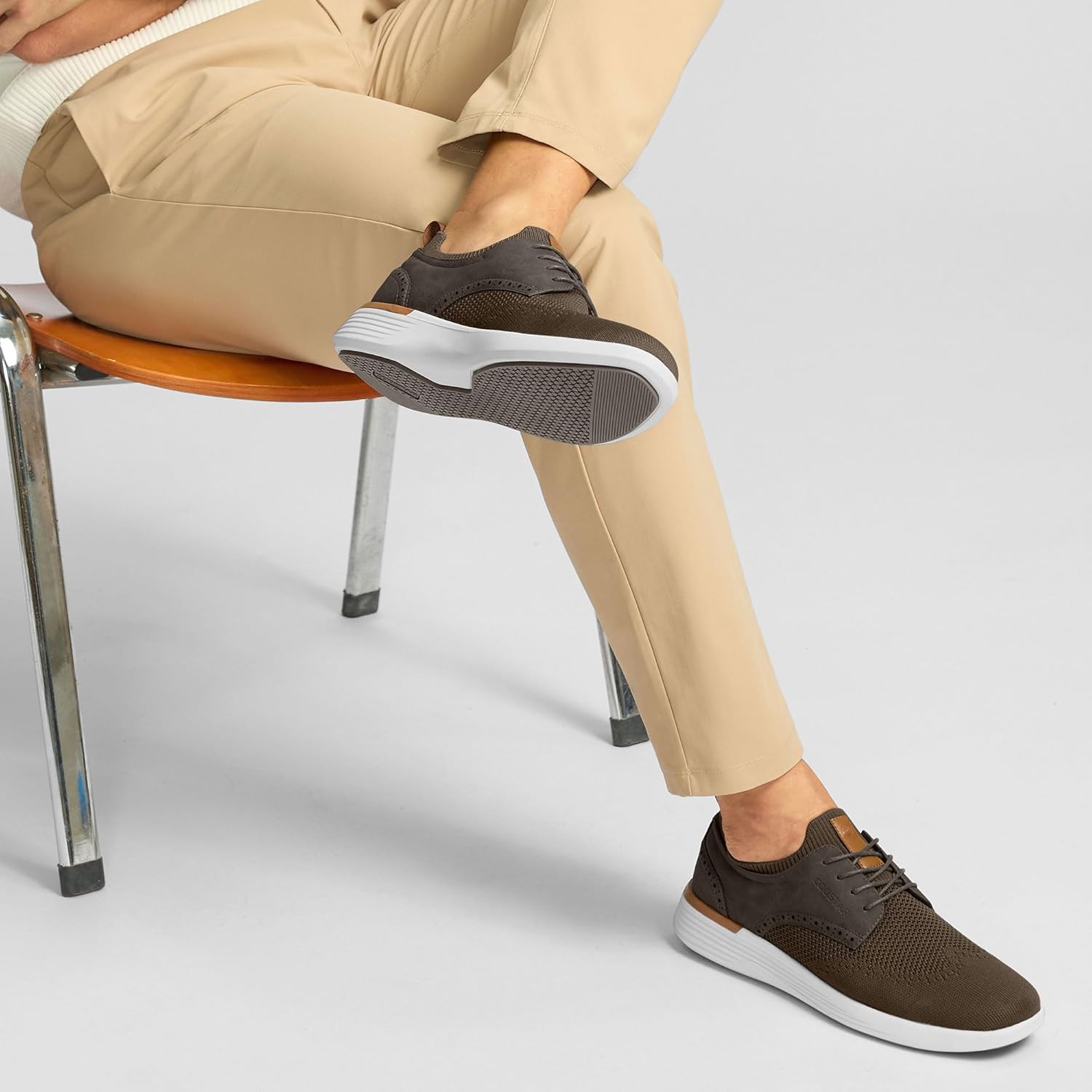 Mens Casual Shoes Lightweight Dress Sneakers Business Oxfords Breeze Walking Tennis Shoe - Image 2