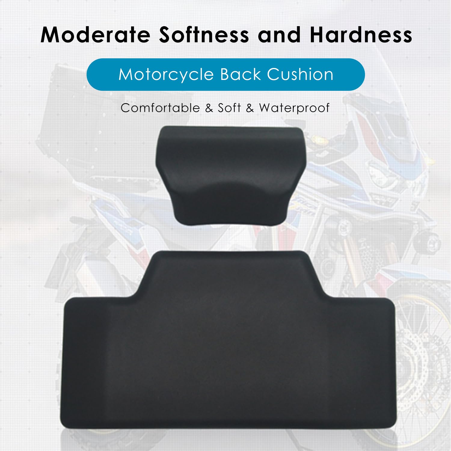 SAC DOSSIER COFFRE Arrière Moto Custom Sissybar Cuir Universel EUR 365