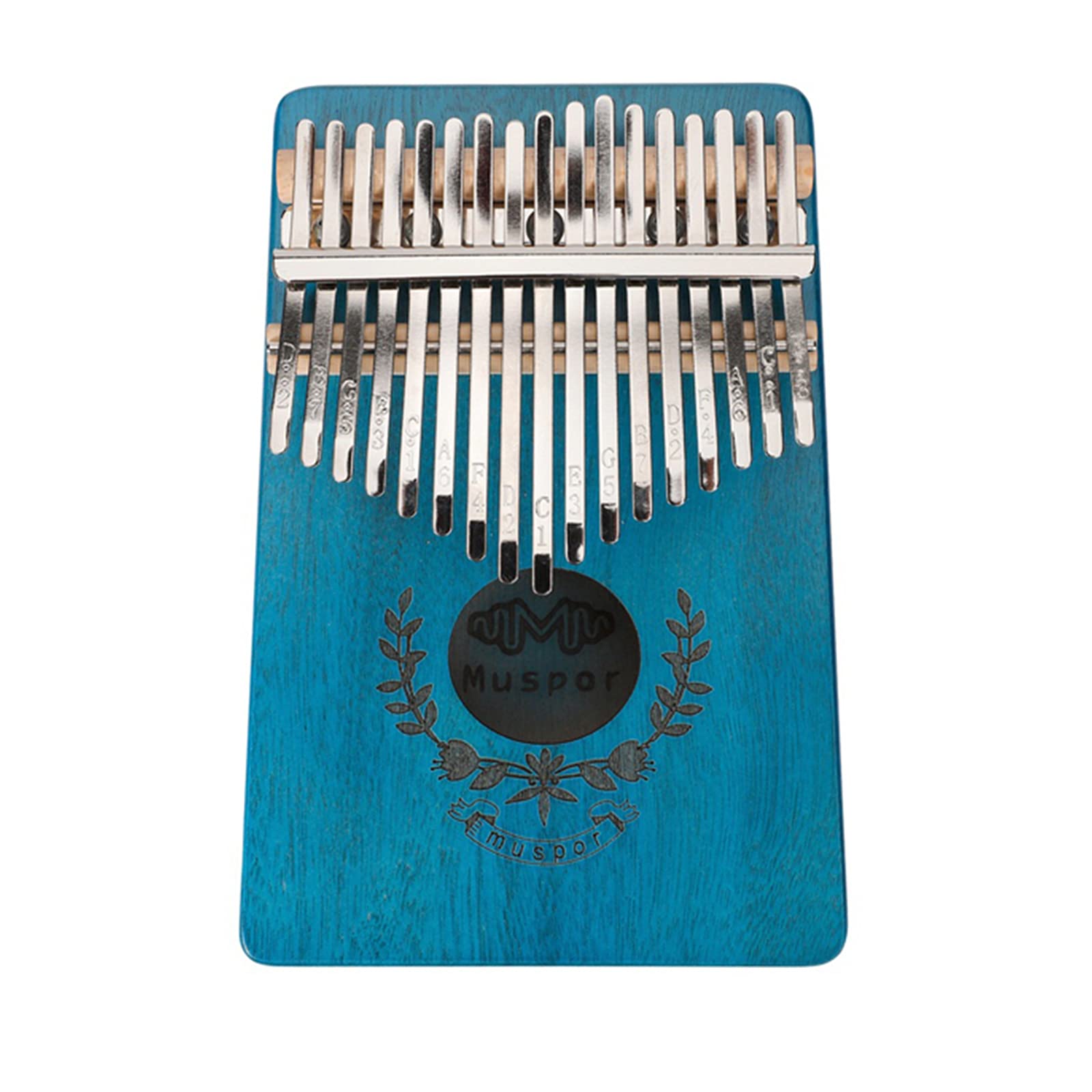 Kalimba 17 Clés, Pouce Piano Haute Qualité Doigt Instrument, Tuning Hammer Marimba Cadeau Musical pour Débutants Enfants Adultes