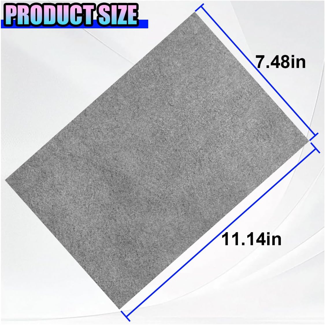 Thickened Magic Car Cleaning Cloth, Non-Streak & Lint Reusable Automotive Window Cleaning Rag, Strong Water Absorbent Microfiber Vehicle Washing Towel for Mirror, Glass, Kitchen(10PCS) image 2