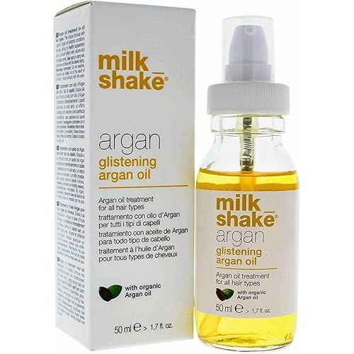 milk_shake Glistening Argan Oil - Argan Hair Oil for Dry Damaged Hair