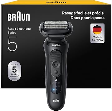 Braun Series 5 52-N1000SI Rasoir Noir