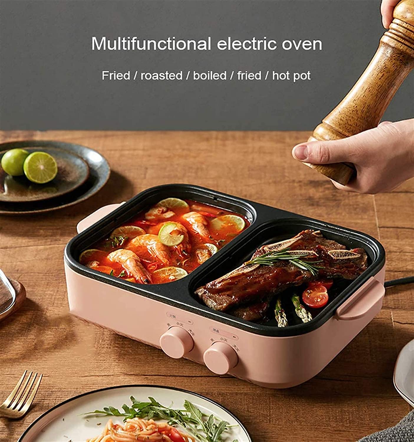 Prime Pacific IM-302DB Table Top Dual Buffet Burner