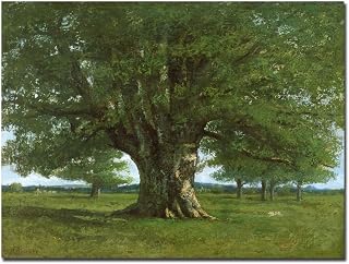 Trademark ART Gustave Courbet The Oak of Flagey Canvas Art