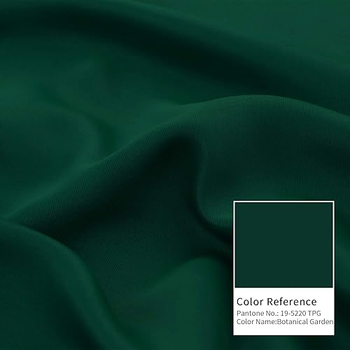 Miniatura 4 de BGment - Cortinas que bloquean la luz con bolsillo para cortinero y pestaña trasera, para dormitorio, cortinas de oscurecimiento térmicas para sala