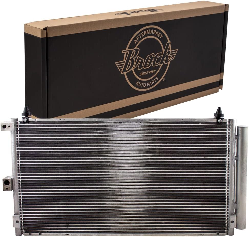 Brock Replacement A/C Condenser Cooling Assembly Compatible with 2001-2005 IS300 88460-53010