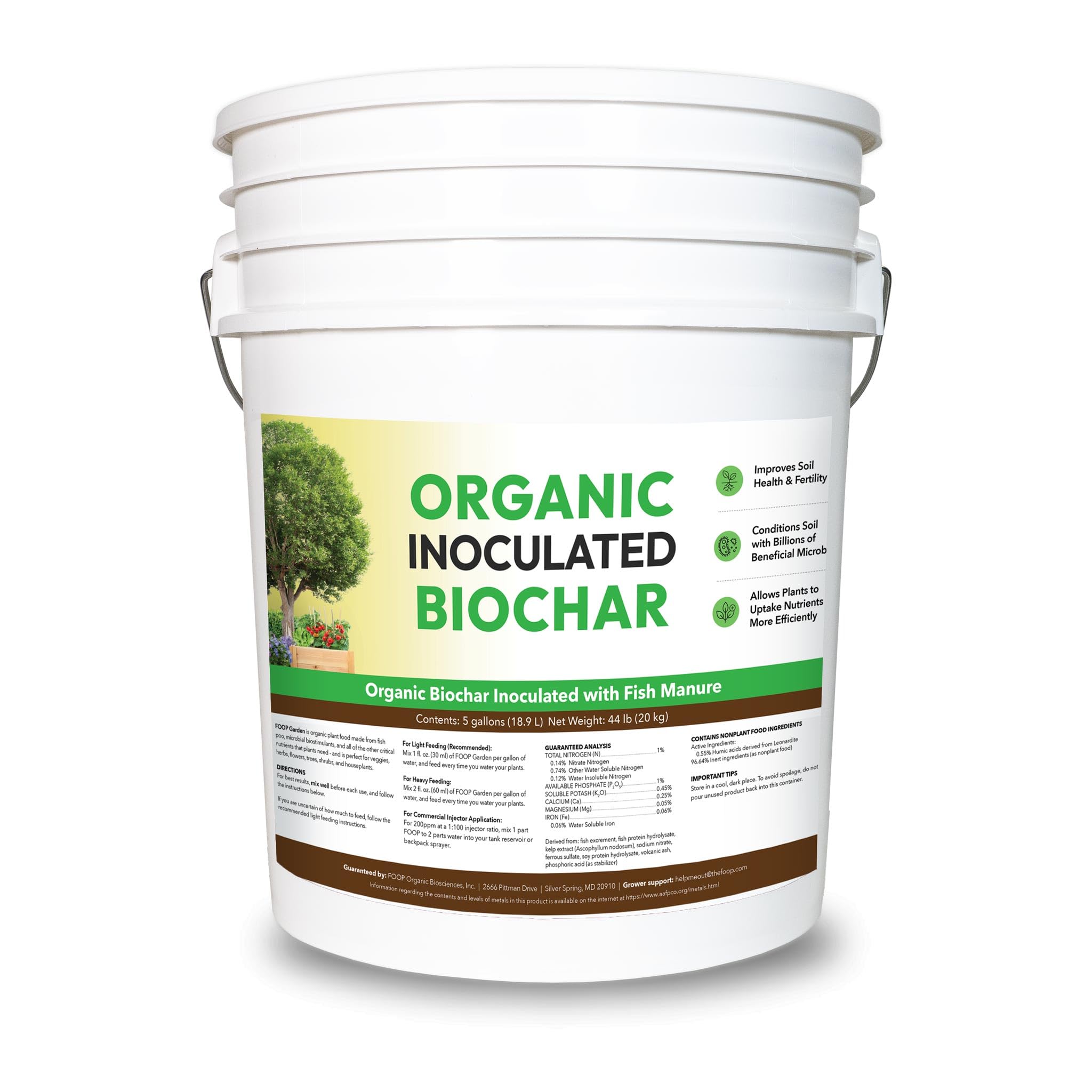 FOOP Organic Biochar