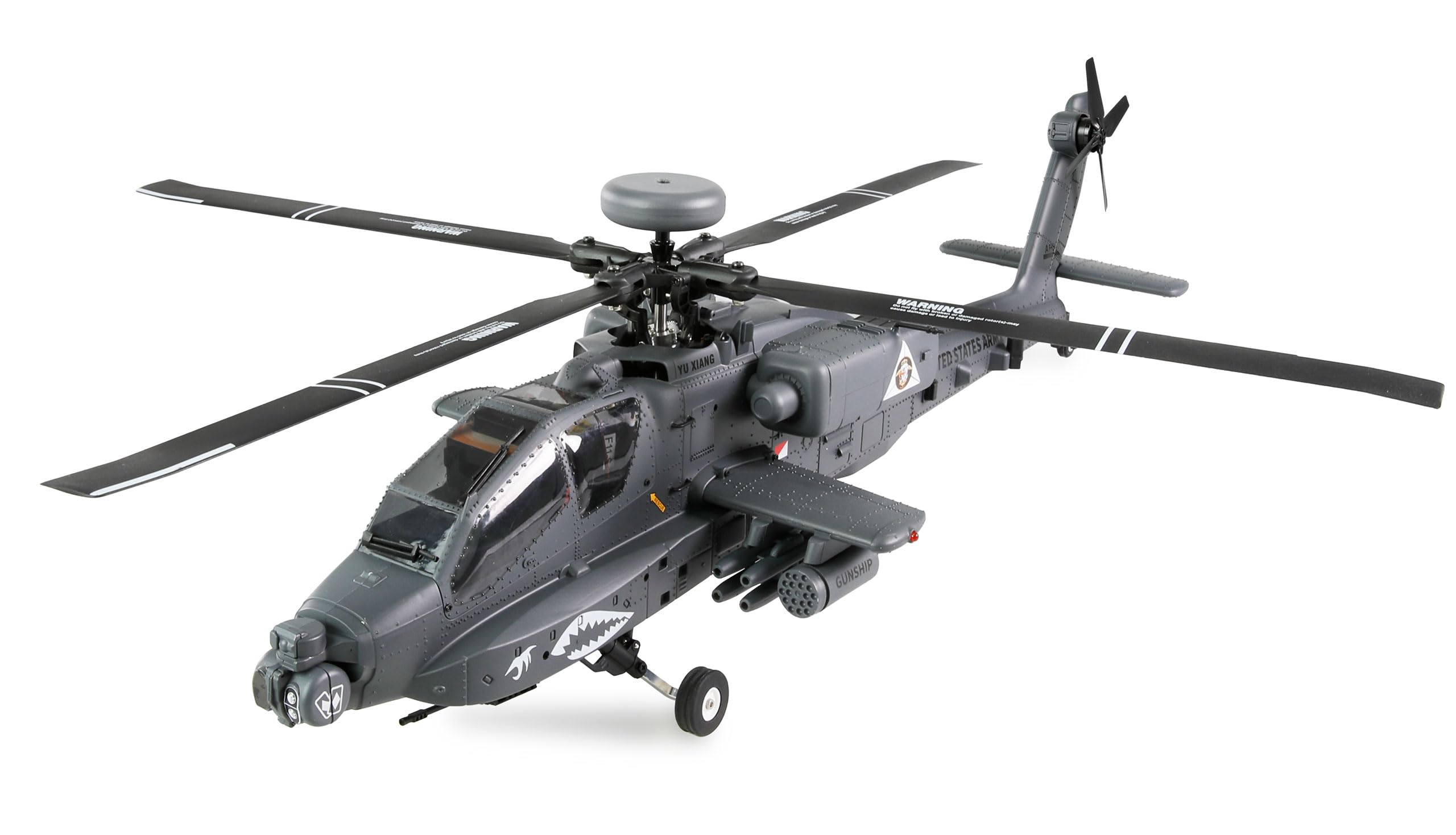 Hélicoptère télécommandé Amewi Apache AH-64D avec GPS et stabilisation