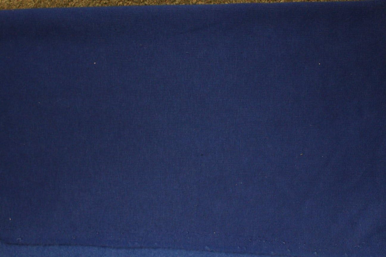 3 Yards Fleece Fabric Solid, Royal, 60" Wide Sold BTY