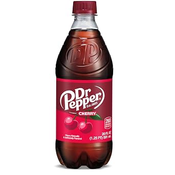DR PEPPER Cherry, 20 Fl Oz,Black,DPSUSC800081294
