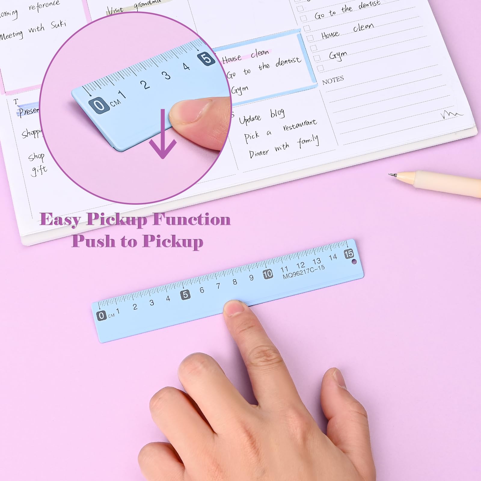 Regle - Equerre,Règle Droite En Métal En Acier Inoxydable,30CM,mesure Double Face Pour Pied De