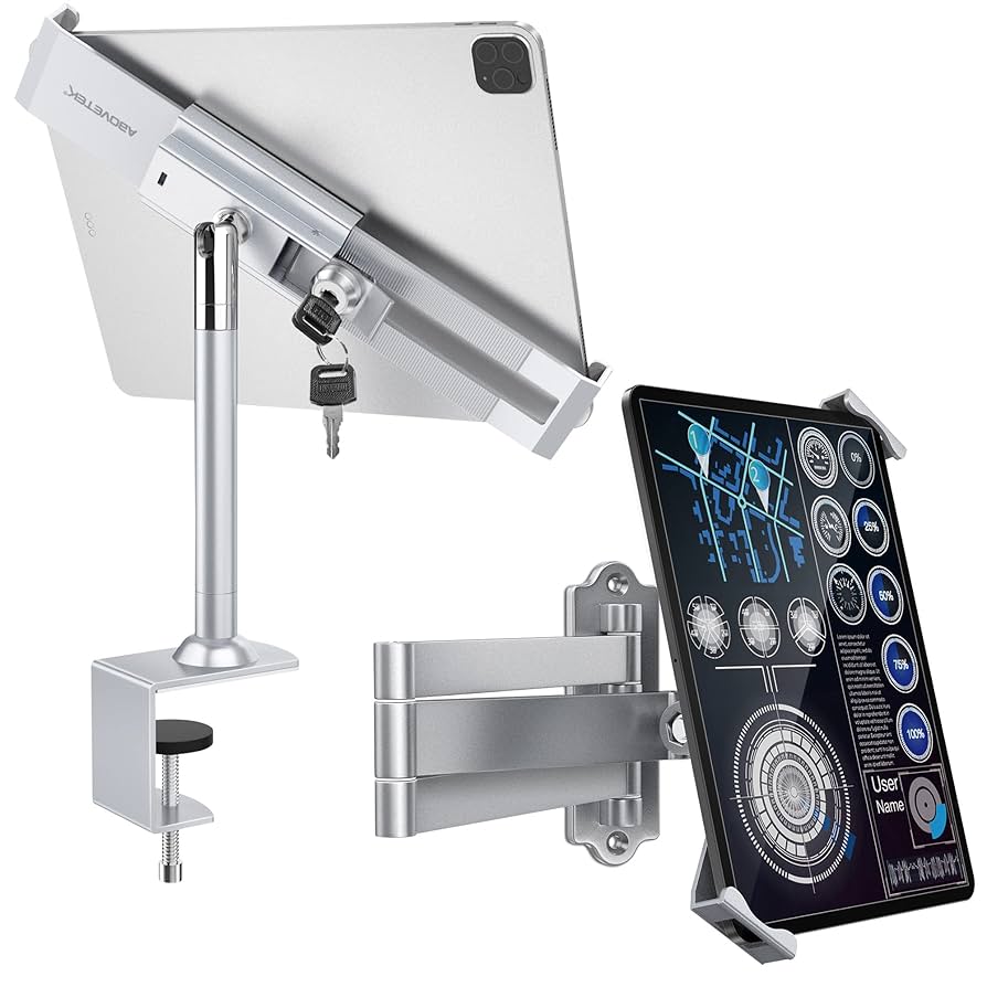 AboveTEK タブレットウォールマウント3個セット 7～11インチ対応 Amazon.com: AboveTEK iPad Wall Mount, 3 in 1 Highflex 360