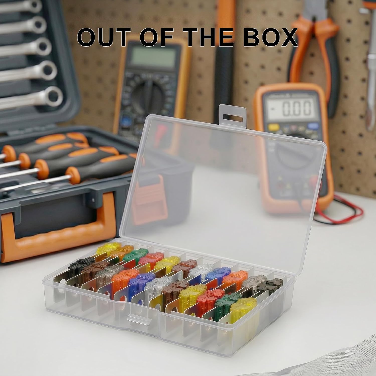 24PCS AMI Midi Fuse Kit, DC 32V High Current Bolt-On Mini Fuses | (20A,30A,40A,50A,60A,70A,80A,100A,125A,150A,175A,200A), Automotive Fuses for Car Truck Marine Boat