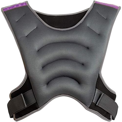 Everlast Weighted Vest W/Reflective Grey