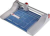 Vista 1 de Dahle 440 Recortador rotativo premium, longitud de corte de 14 pulgadas, capacidad de 30 hojas, afilado automático, abrazadera automática, cortador