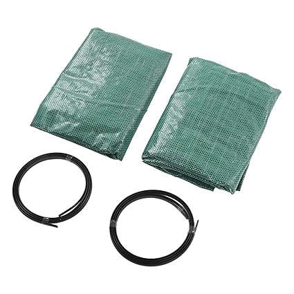 Garden Sacks, PP Woven Material Anti Corrosion Waterproof Garden Waste Bags with Handle Opening Support Strip for Farm for Outdoor Working (120L/32Gal 45x76cm /17.7x29.9in)