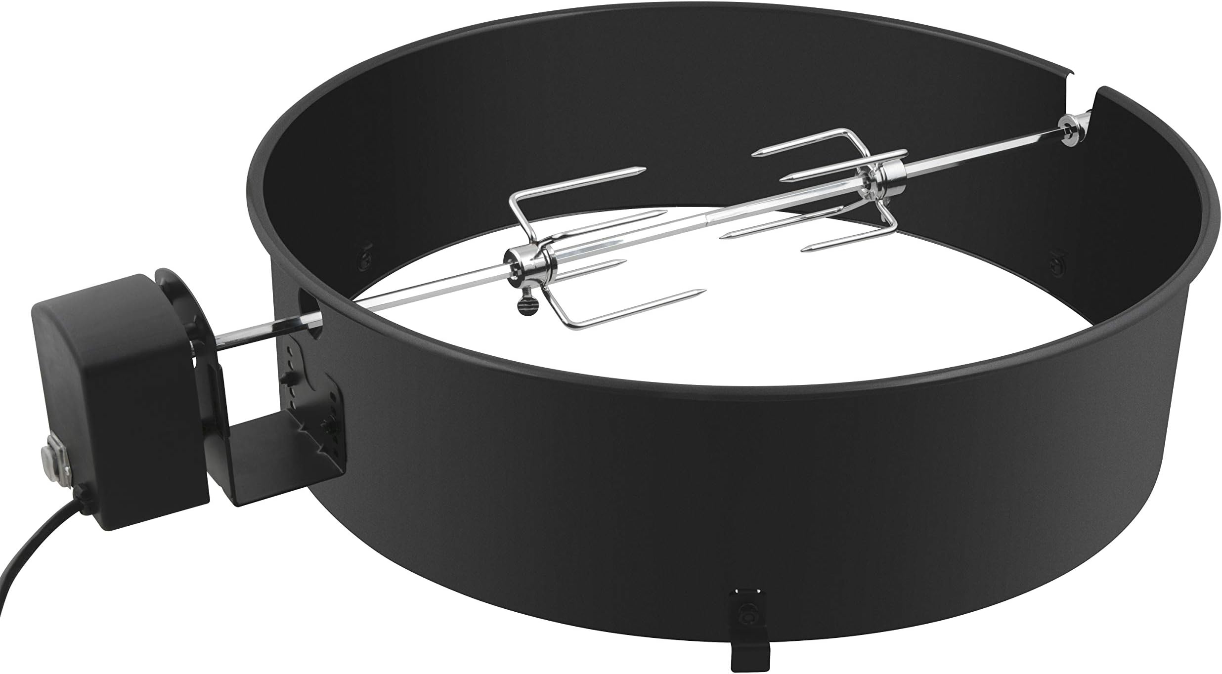 Rotisserie with motor skewer setRotisserie BBQ gas grill