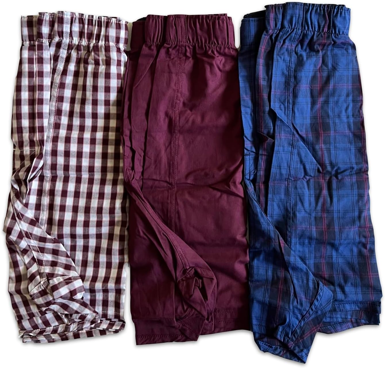 GAP Boxers Men's Lot of 3 Boxer Shorts (XLarge 3840" XL Extra Large) Mens 3Pack Underwear Set