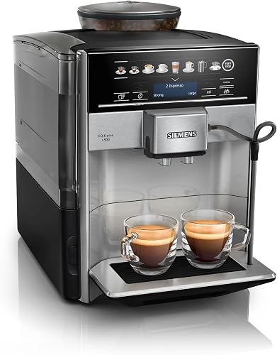 Siemens te655203rw libre installation automatique machine à expresso 1.7L 2tazze Noir, Gris, Argent - 2