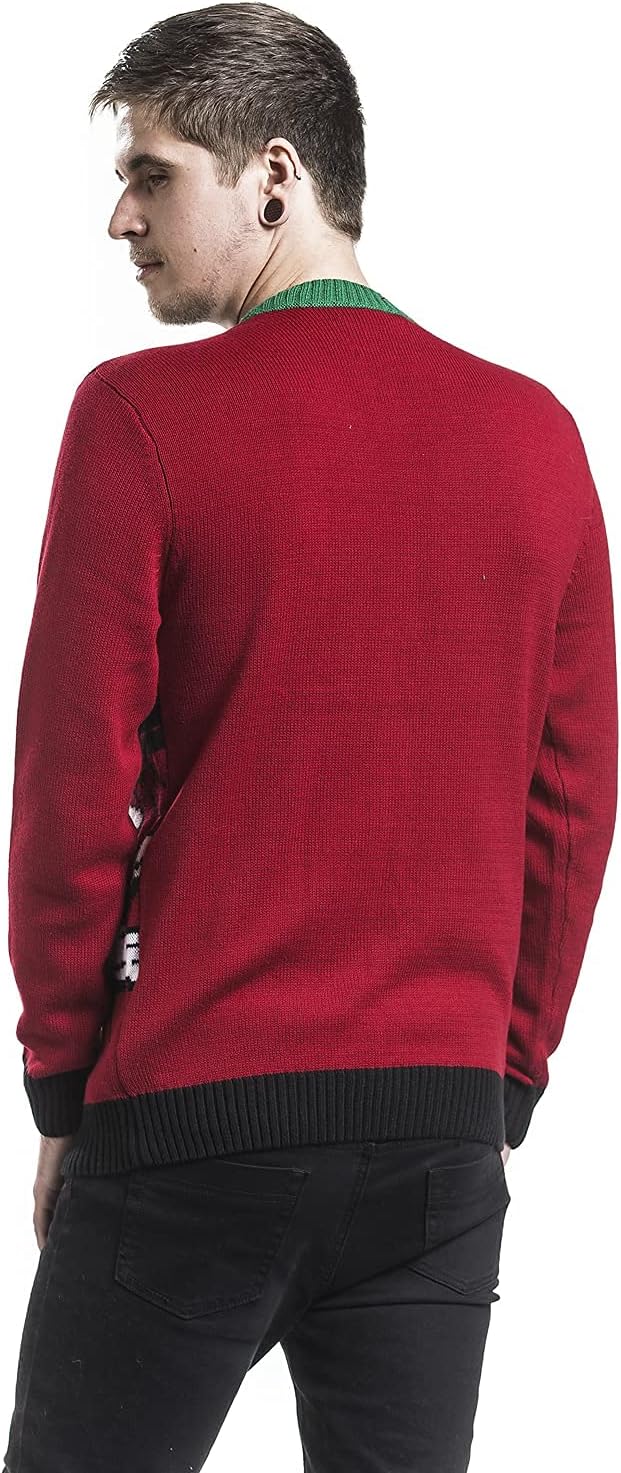 The Ugly Sweater Co. Light Up Ugly Christmas Sweater with LEDs - Snug Fit, Motion Activated Light Up Ugly Sweater Designs. - Image 8