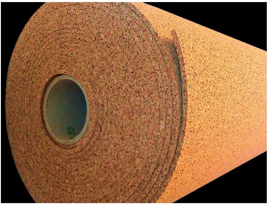 Cork Roll 1/4 Inch Thick 4' Wide (By The Foot) Roll Of Cork One Cork Roll Choose Size Bulletin Board Sheet VIZIONSTAR