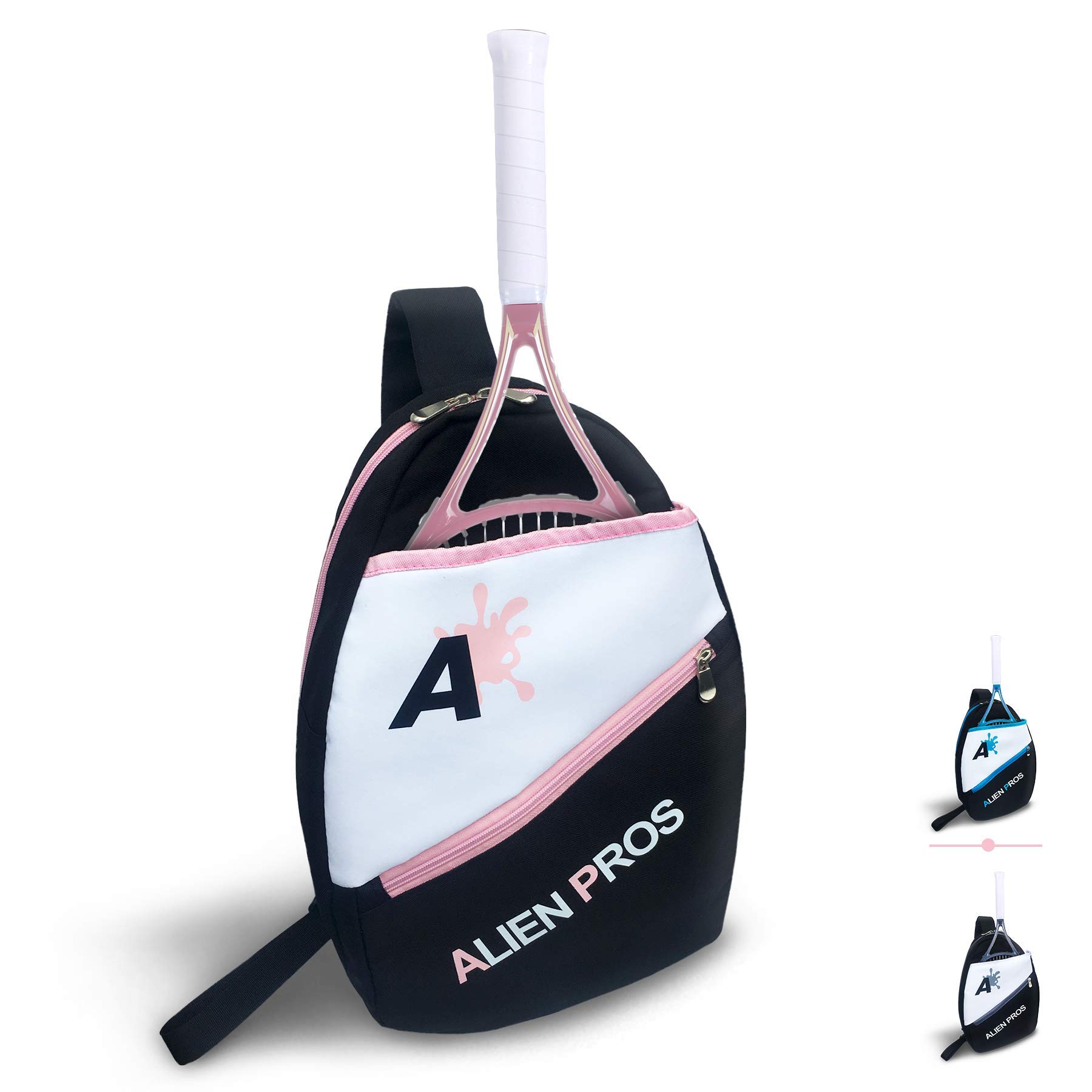 Buy ALIEN PROS Lightweight Tennis Sling Backpack for Your Racket and Other Essentials Pack