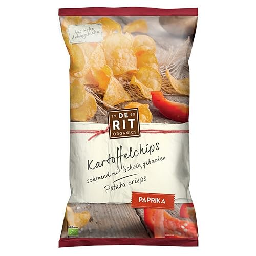 de Rit Kartoffelchips Paprika - Bio - 125g