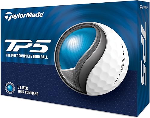 Miniatura 3 de TaylorMade Golf 2024 TP5 Pelotas de golf