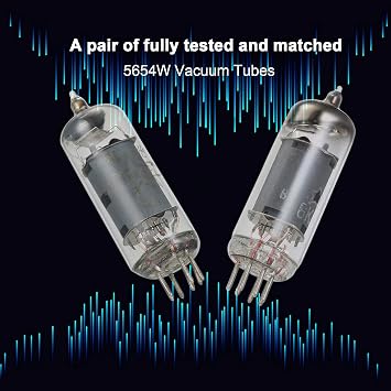 Docooler 6K4 Preamp Vacuum Tube, for 6AK5/6AK5W/6Zh1P/6J1/6J1P/EF95 Pairing Tube, Amplifier DIY Preamp Vacuum Tube,2PCS