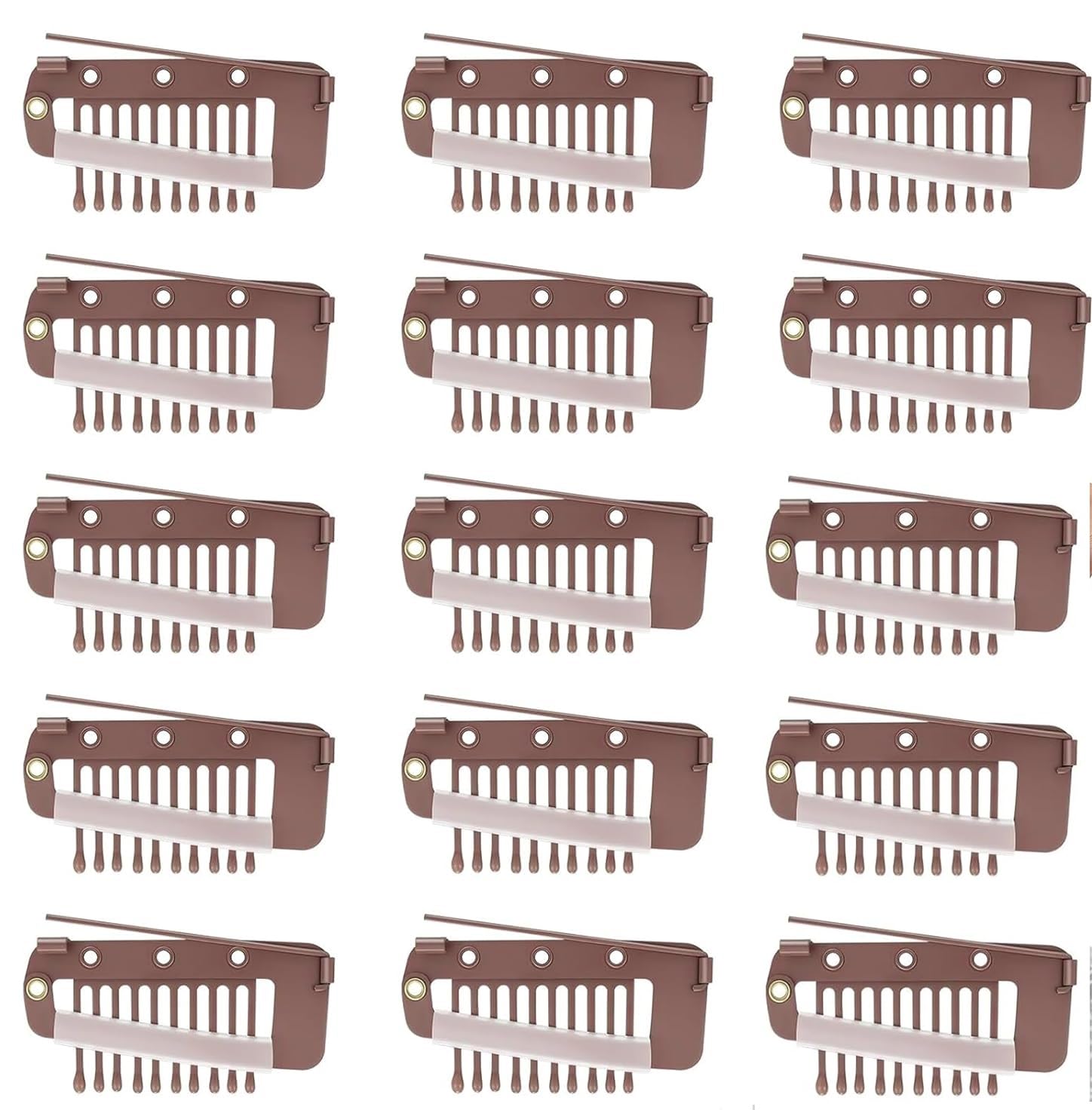 myynti 6 PCS Chunni Clips with Safety Pin, Chunni Clips, Cute Dupatta Clips with safety pins, Waterproof Chunni Dupatta Clips with Safety Pins for Women Girls-picture-27
