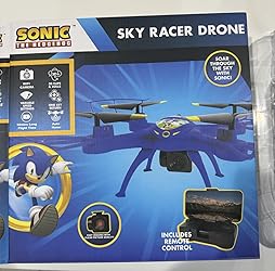 Amazon.com: Sonic The Hedgehog Sky Racer Drone - WiFi Camera, 3D Flips ...