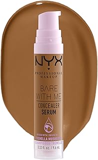 NYX Professional Makeup Bare With Me Concealer Serum, Natural, Medium Coverage, Camel, 9.6ml